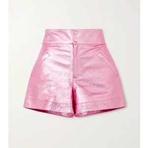 NWT “The Mighty Company” Pink Metallic Shorts